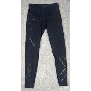 2XU Lightspeed Men’s Compression Tights Size Large Color Black Running Sport